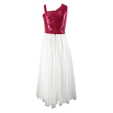 SEQUINS MESH TUTU DRESS