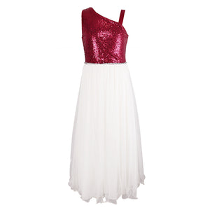 SEQUINS MESH TUTU DRESS
