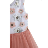 SEQUINS MESH TUTU DRESS