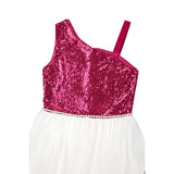 SEQUINS MESH TUTU DRESS