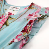 OVERALL PRINTED CHIFFON DRESS