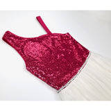 SEQUINS MESH TUTU DRESS